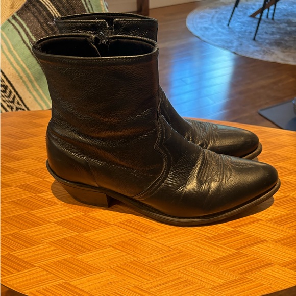 Abilene Mens Sage by Boot Zipper Short - Picture 4 of 6